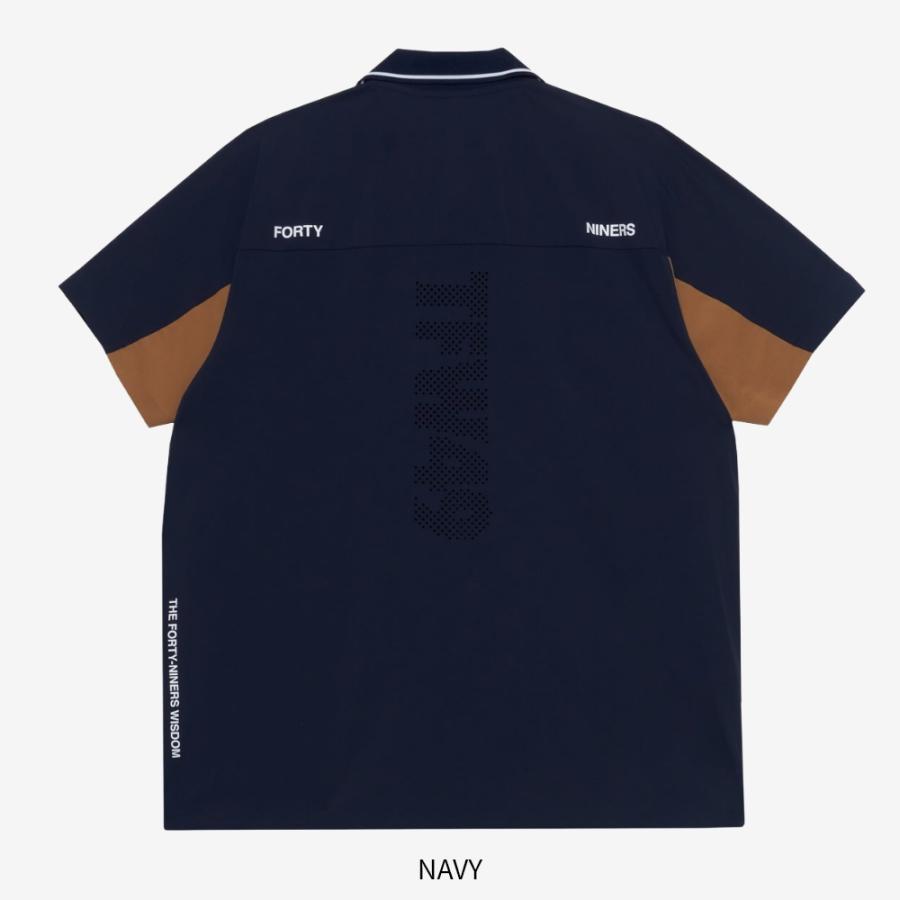 TFW49 ティーエフダブリュー BACK YOKE SLEEVE POLO ポロシャツ 半袖 T