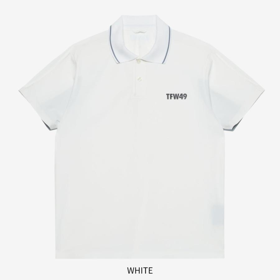 TFW49 ティーエフダブリュー BACK YOKE SLEEVE POLO ポロシャツ 半袖 T