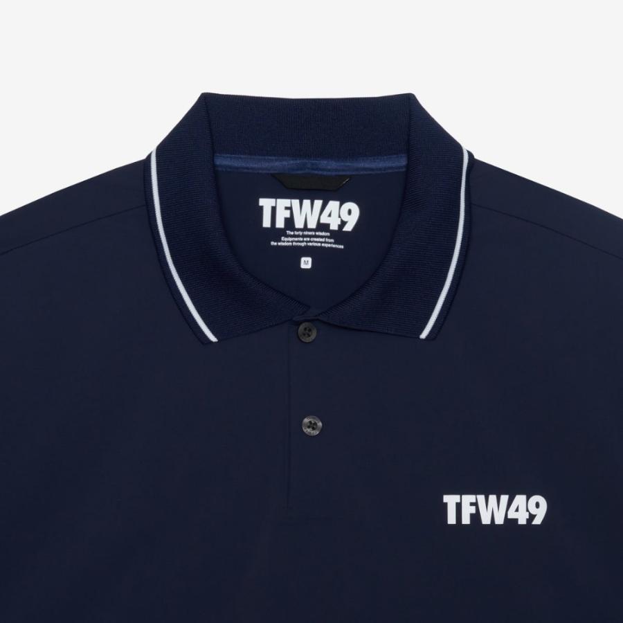TFW49 ティーエフダブリュー BACK YOKE SLEEVE POLO ポロシャツ 半袖 T