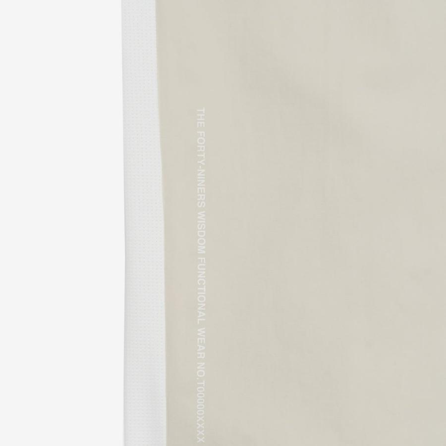 TFW49 ティーエフダブリュー LINE SLEEVE POLO T102610024 ポロシャツ ポロ Tシャツ ゴルフ 半袖 ブラウン アイボリー ホワイト 2026ss ゴルフウェア 母の日の画像