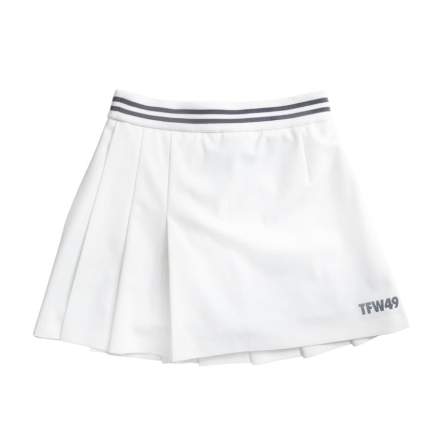 TFW49 スカート WRAP PLEATED SKIRT TL07241002 WHITE 母の日