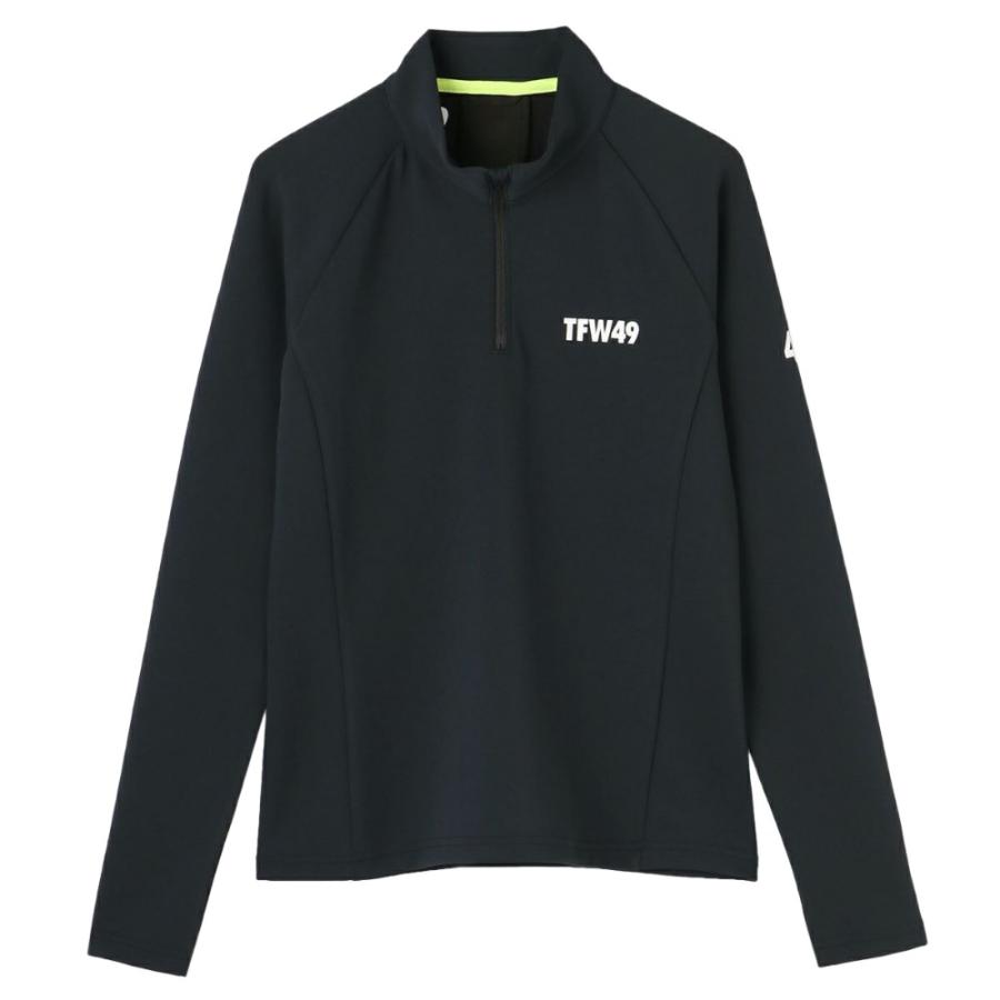 メンズウェア TFW49 HALF ZIP SWEAT S/S CREW 000000000786-01-l.jpg
