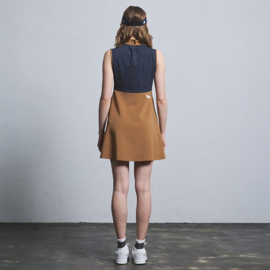 TFW49 ティーエフダブリュー SLEEVE LESS MOCKNECK ONE PIECE モック