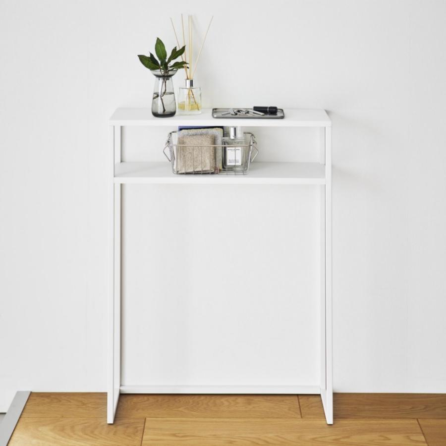 tower 山崎実業 棚付きコンソールテーブル タワー 10393 10394