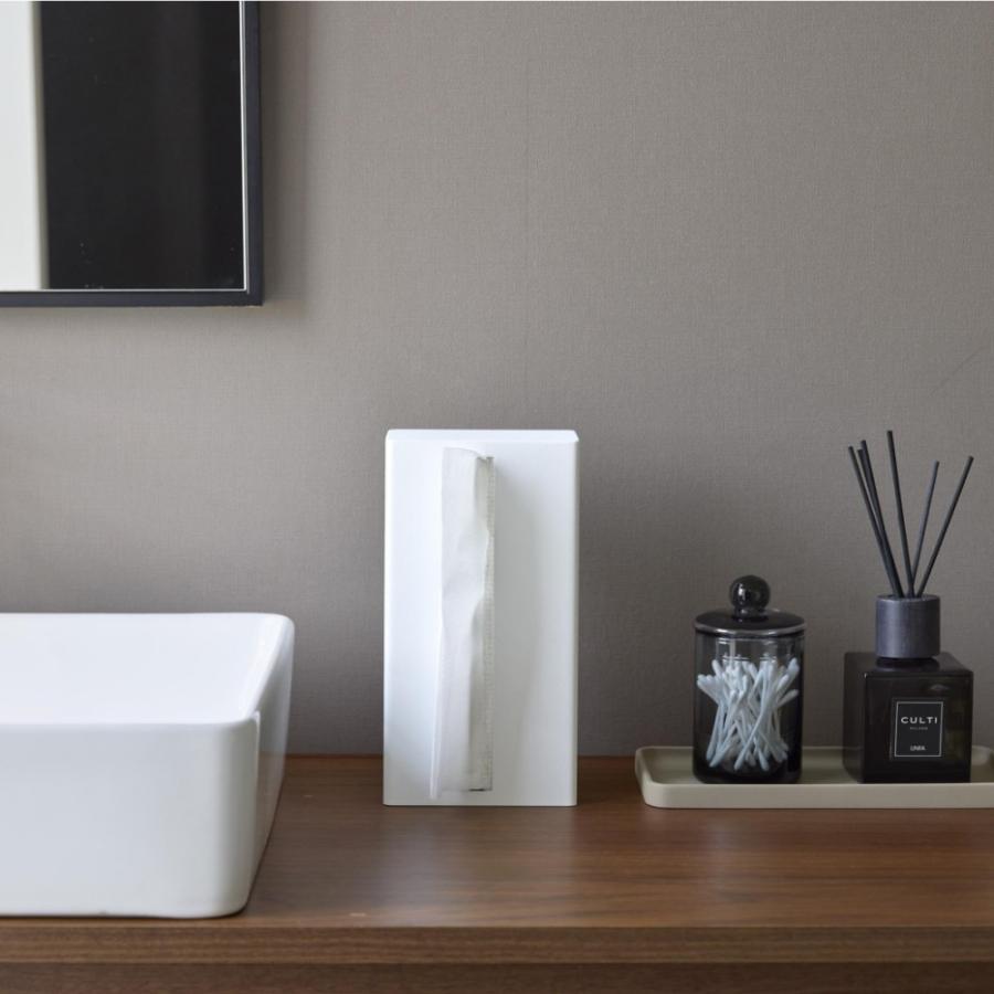 山崎実業 縦型ティッシュスタンド タワー tower 1440 1441 | tower | 10