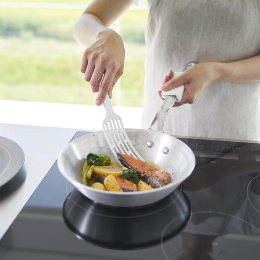 山崎実業 シリコーンハンドルロングターナー 普通サイズ タワー tower 1501 1502 | tower | 15