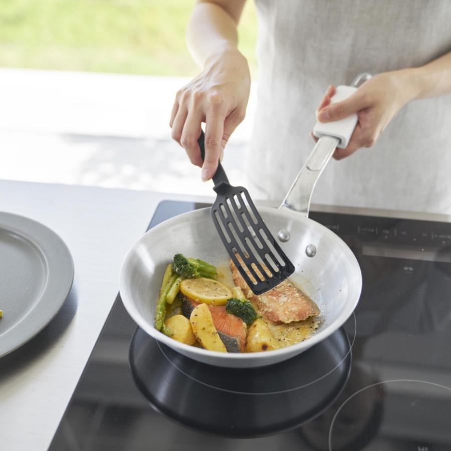 山崎実業 シリコーンハンドルロングターナー 普通サイズ タワー tower 1501 1502 | tower | 16