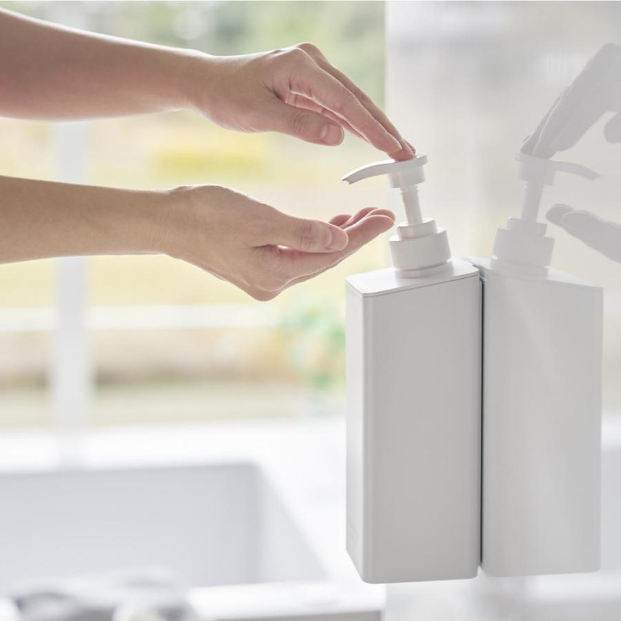 山崎実業 3点セット たっぷり洗剤が出るマグネットディスペンサー タワー tower 1532 1533 1534 1535 1536 1537 | tower | 10