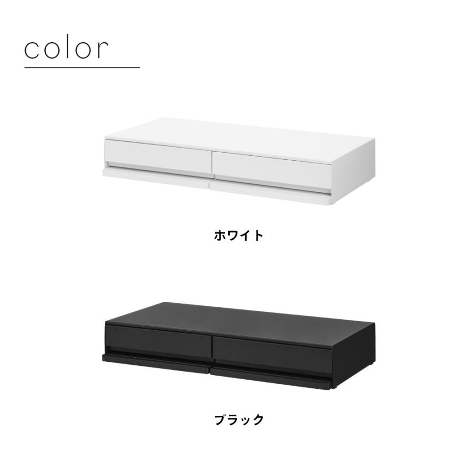 tower 山崎実業 ツーウェイキッチン家電下引き出し＆スライドテーブル