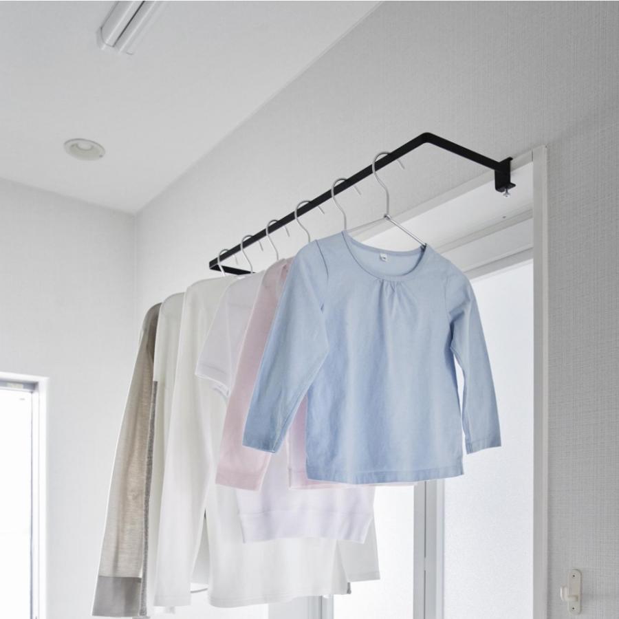 山崎実業 室内物干しハンガー タワー 奥行ワイド tower 1741 1742 | tower | 11