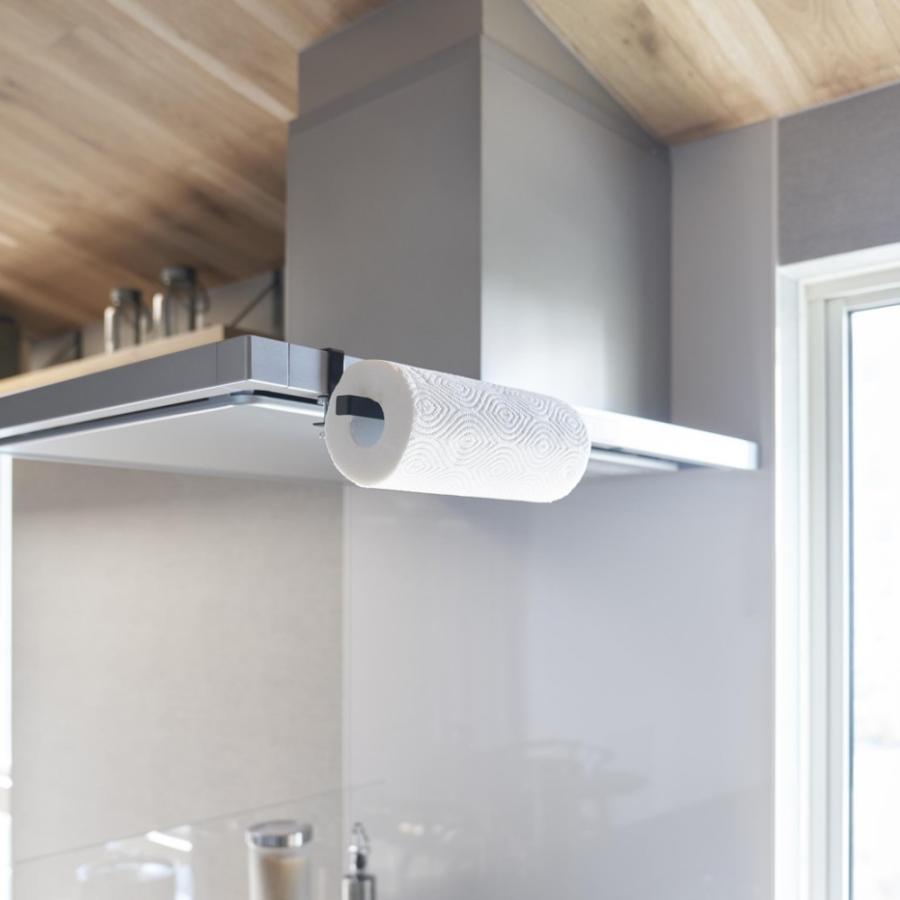 tower 山崎実業 レンジフード横キッチンペーパーホルダー タワー