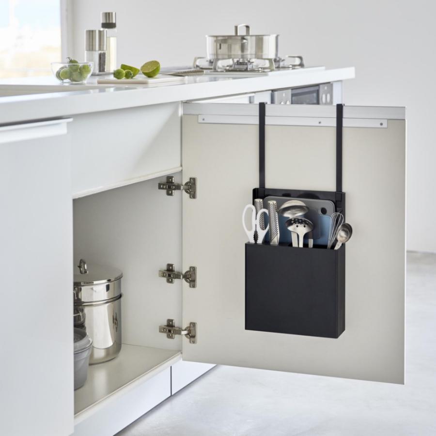 山崎実業 シンク扉オールインワンキッチンツールホルダー タワー tower 4512 4513 | tower | 13