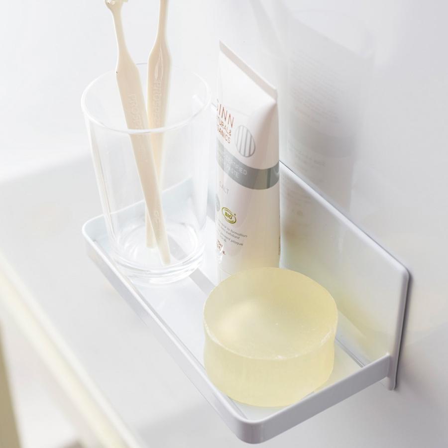 山崎実業 tower タワー マグネットバスルームラック ホワイト ブラック 03269 03270 | tower | 04