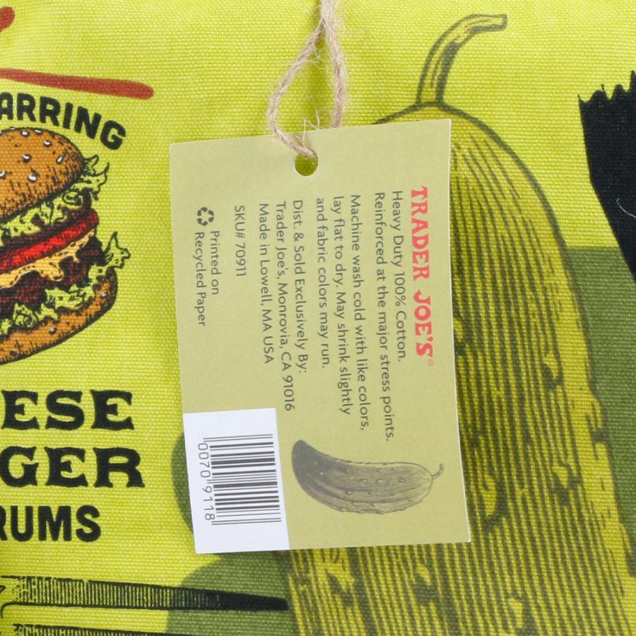 TRADER JOE'S トレーダージョーズ ブレークファースト ピクルス コットン エコバッグ | TRADER JOE'S | 13