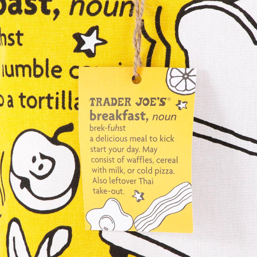 TRADER JOE'S トレーダージョーズ ブレークファースト ピクルス コットン エコバッグ | TRADER JOE'S | 04