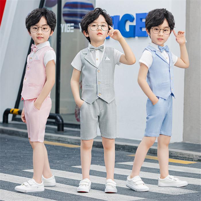 5点セット 夏 子供 男の子 フォーマルスーツ キッズスーツ 子供服 フォーマル スーツ ベビー服 上下セット おしゃれ 七五三 入学式 卒業式 結婚式 半袖シャツ Lb706 トランジット トレード 通販 Yahoo ショッピング
