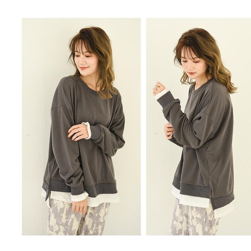 ロンt レディース 長袖tシャツ レディース長袖 tシャツ 春 無地 ロンt レディース 長袖tシャツ レディース長袖 tシャツ 春 無地