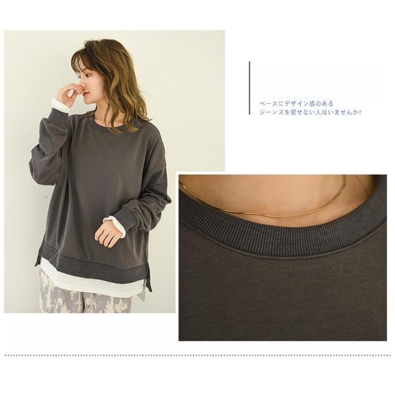 ロンt レディース 長袖tシャツ レディース長袖 tシャツ 春 無地 ロンt レディース 長袖tシャツ レディース長袖 tシャツ 春 無地