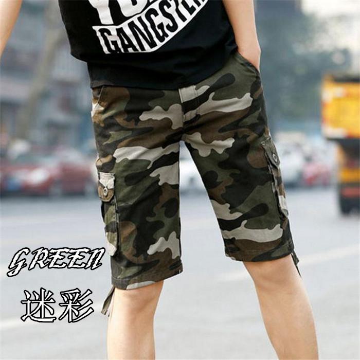 カーゴパンツ ハーフ ショートパンツ カモフラ メンズ ハーフパンツ