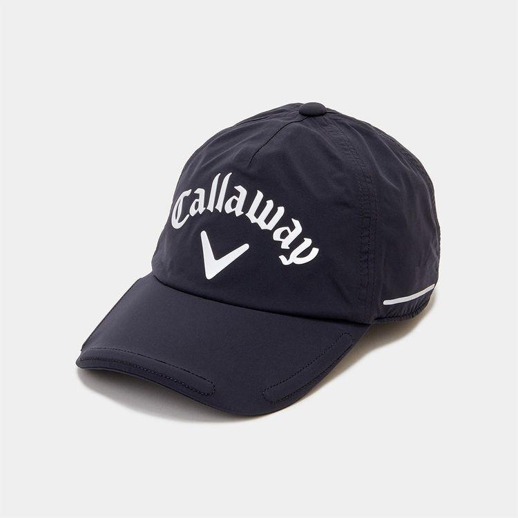 24春夏 Callaway キャロウェイ ゴルフ メンズ 定番 レインキャップ（MENS) C23988100 帽子 防水 雨具｜translation｜02