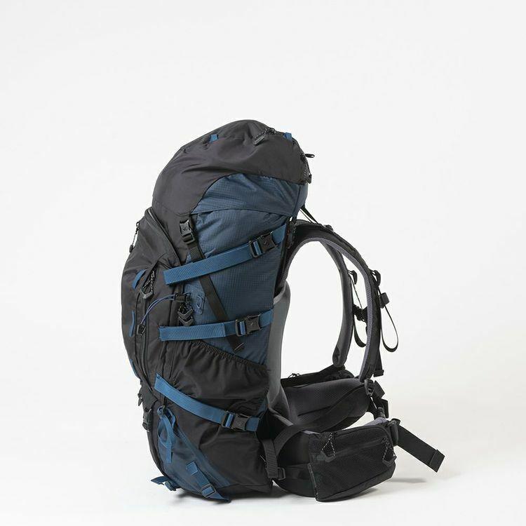 MILLET ミレー メンズ サースフェー 60+20 SAAS FEE 60+20 MIS0637 2気室 ナイロン 登山 CORDURA 80L ハイドレーションシステム レインカバー付｜translation｜06