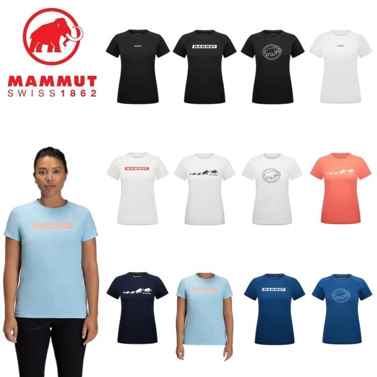 23秋冬 MAMMUT マムート レディース QD Logo Print T-Shirt AF Women