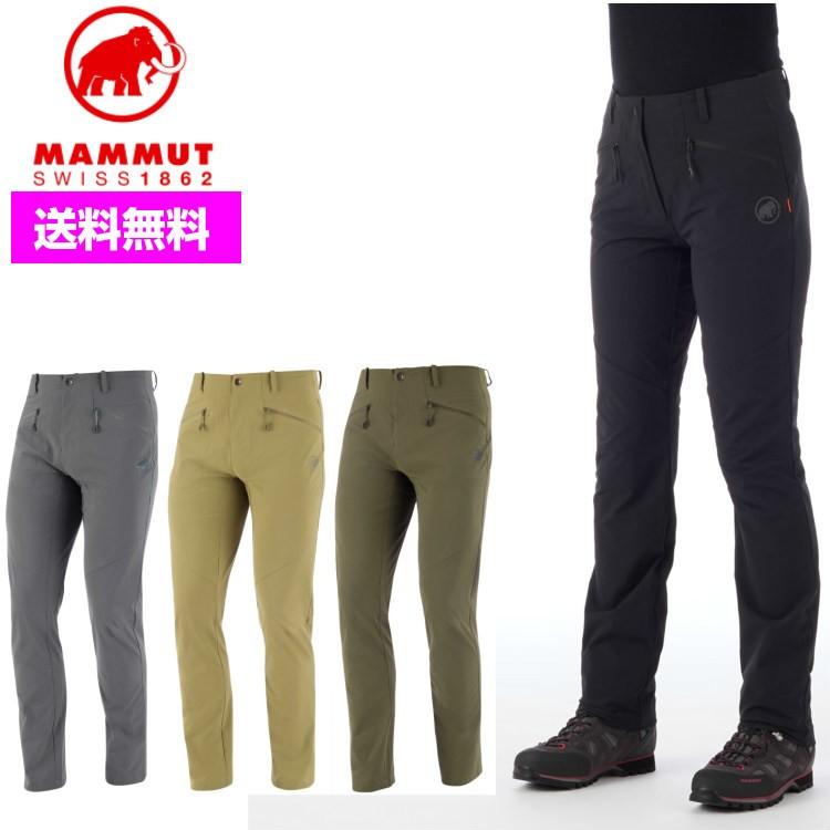 マムートソフテックトレッカーズパンツカーキ Ladies Mサイズ