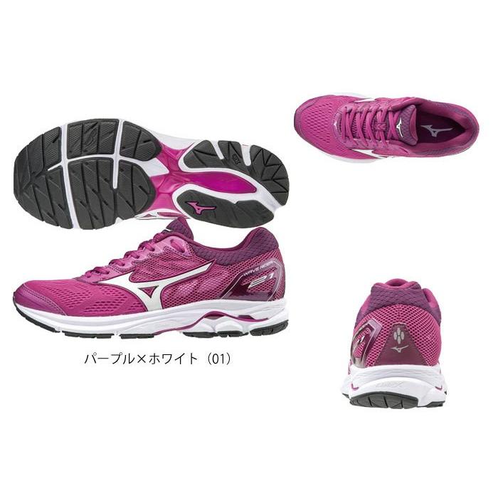 ミズノ MIZUNO ウエーブライダー 21 ワイド WAVE RIDER 21 WIDE (W) ランニングシューズ J1GD1806 01 03 07｜translation｜05