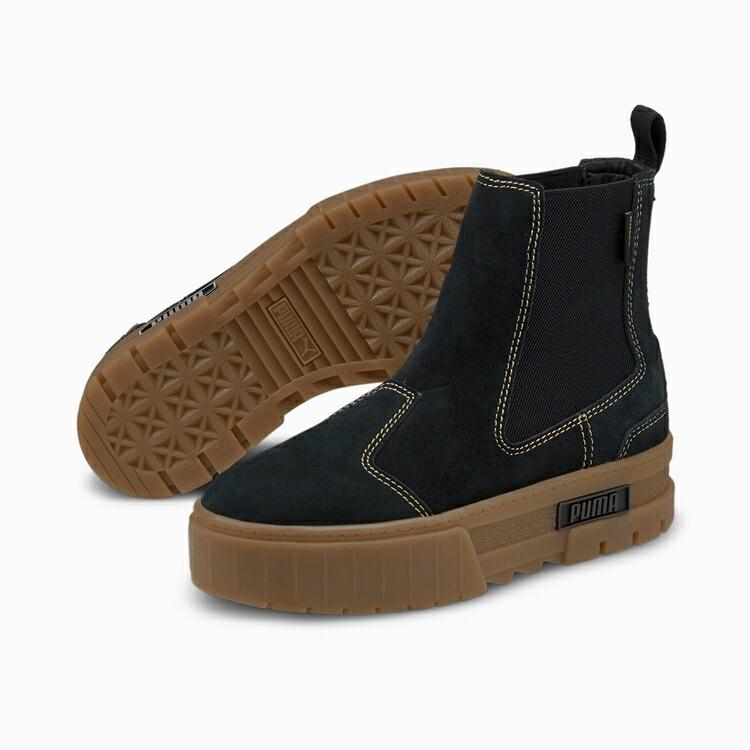 24秋冬 PUMA プーマ レディース メイズ チェルシー スウェード 