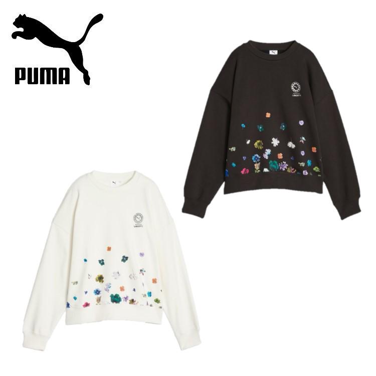 PUMA プーマ レディース x LIBERTY オーバーサイズ クルー PUMA プーマ レディース x LIBERTY オーバーサイズ クルー