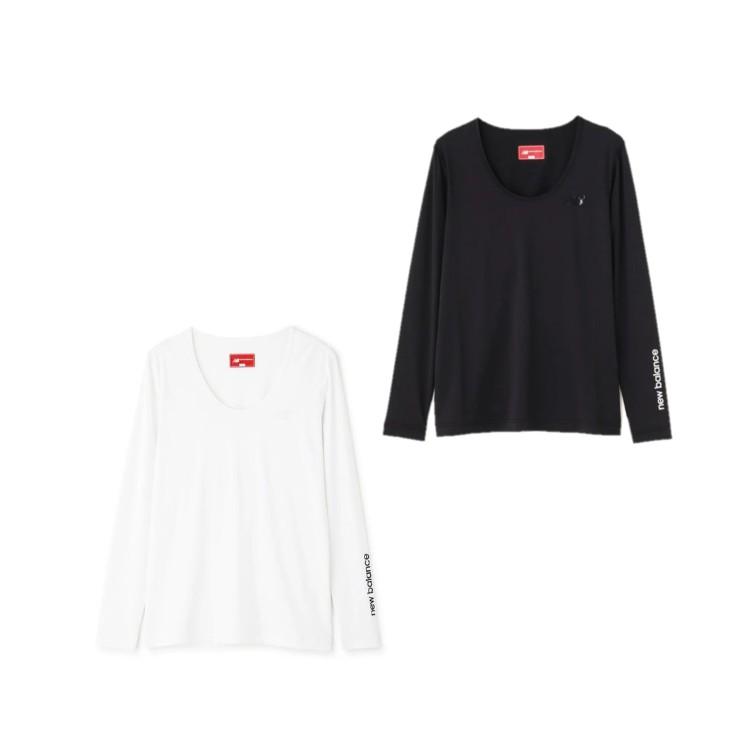 25春夏 ニューバランスゴルフ レディース UV 接触冷感 Uネック インナー プルオーバー 5967502 防暑 ストレッチ UVカット 吸汗速乾
