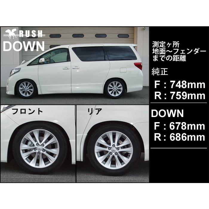 Rush車高調 アルファード Anhw Gghw 車高短 モデル フルタップ車高調 全長調整式車高調 減衰力調整付 Rush Damper Comfort Class Anghh A 車高調通販トランスポート Yahoo 店 通販 Yahoo ショッピング