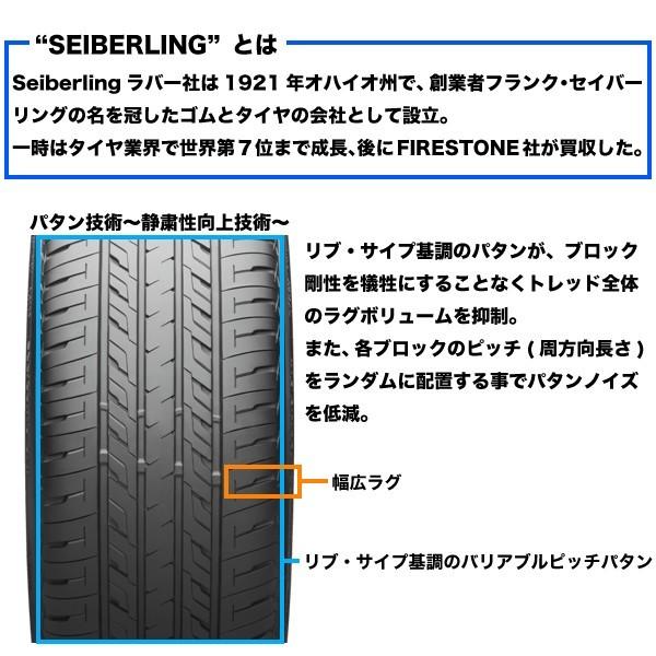 165/45R16 74V XL セイバーリング SL201 ブリヂストン 工場生産 SEIBERLING + BRIDGESTONE 165-45 16インチ コンフォート ラジアル サマー タイヤ 165 45 16｜transport5252｜02