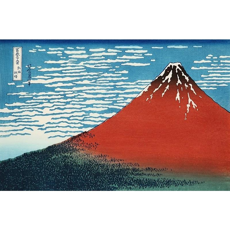 凱風快晴】【葛飾北斎】【富嶽三十六景】赤富士 開運 熟練職人の 凱風快晴】【葛飾北斎】【富嶽三十六景】赤富士 開運 熟練職人の