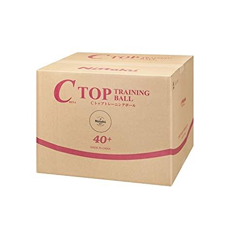 ニッタク(Nittaku) 卓球 ボール 練習用 Cトップトレ球 50ダース(600個