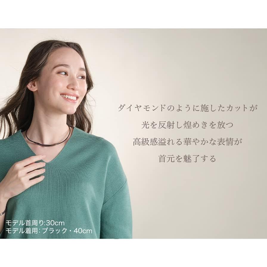 phiten(ファイテン) ネックレス RAKUWAネック ダイヤモンドカット