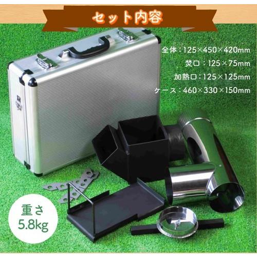 レビュー ツイン焚火コンロ わんこ ロケットストーブ 防災セット