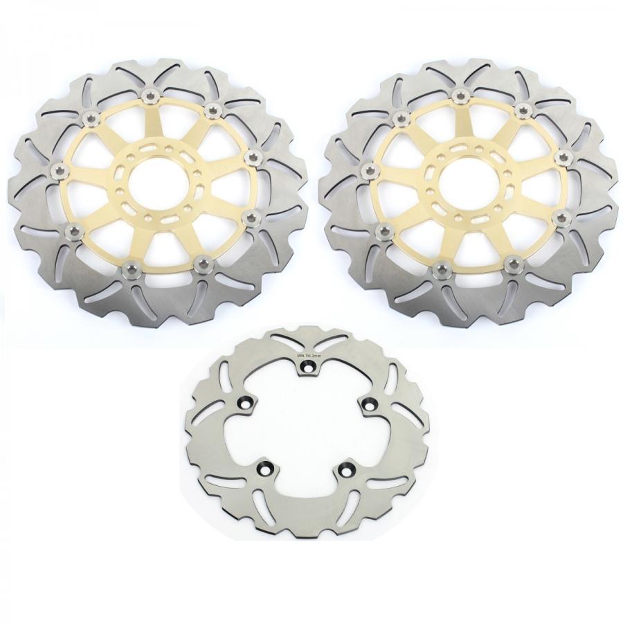 aprilia RS250 フロント/リアウェーブブレーキローターセット ゴールド