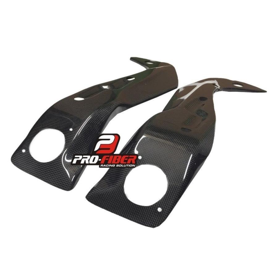 aprilia RSV Mille 98-03 カーボンフレームカバー 左右セット : 輸入