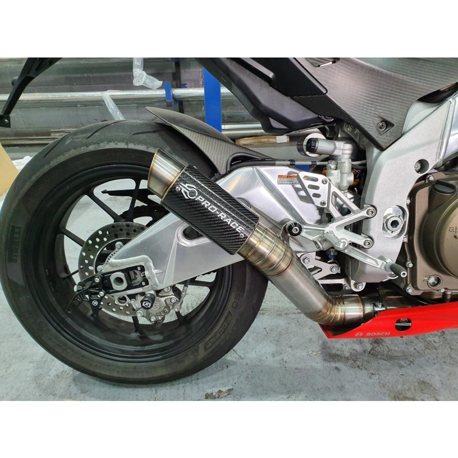 aprilia RSV4 09-14年 GP-R1R SHORTY GP チタンエキゾースト : 輸入