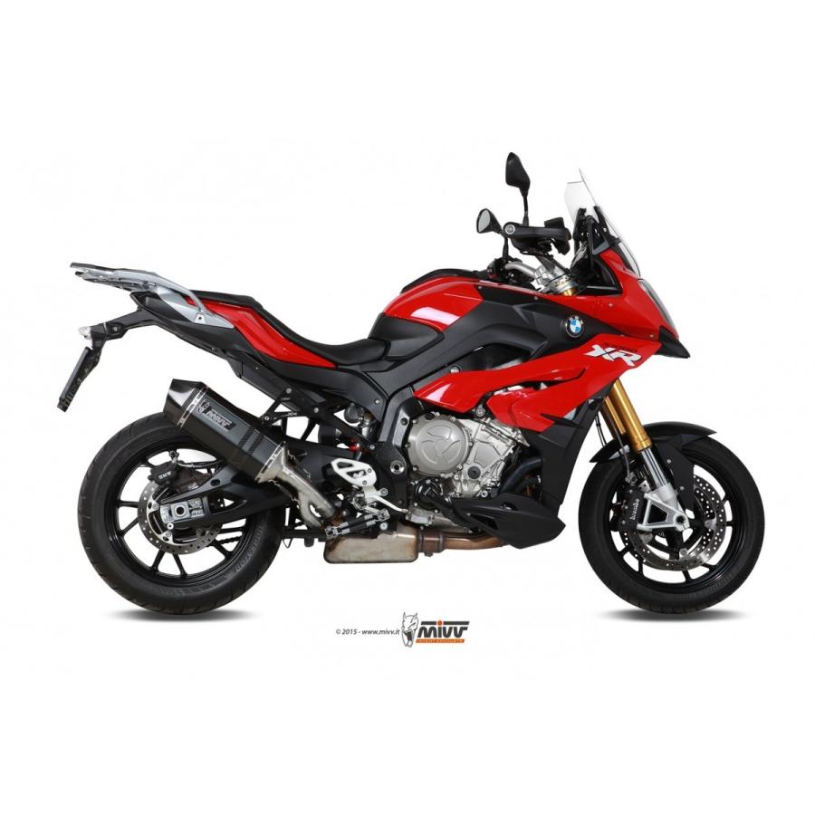 BMW S1000XR 15-16年 MIVV SPEED EDGE スリップオンマフラー : b027lrb