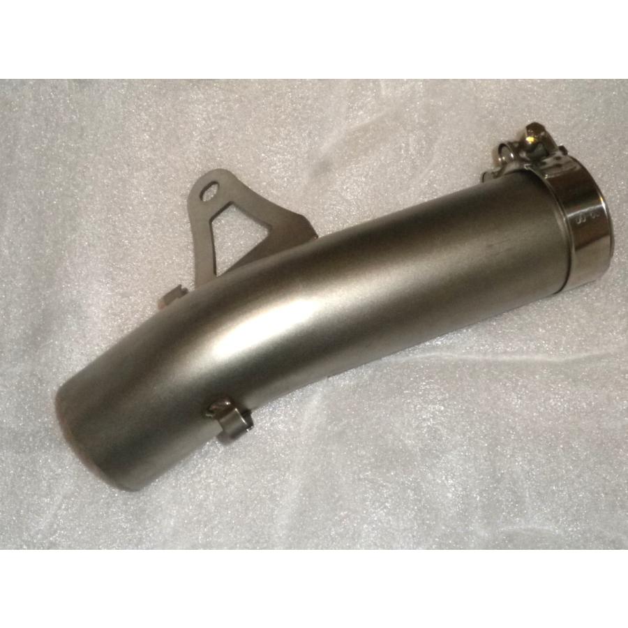BMW S1000RR 15-16年 汎用スリップマフラー用ミッドパイプ : 輸入
