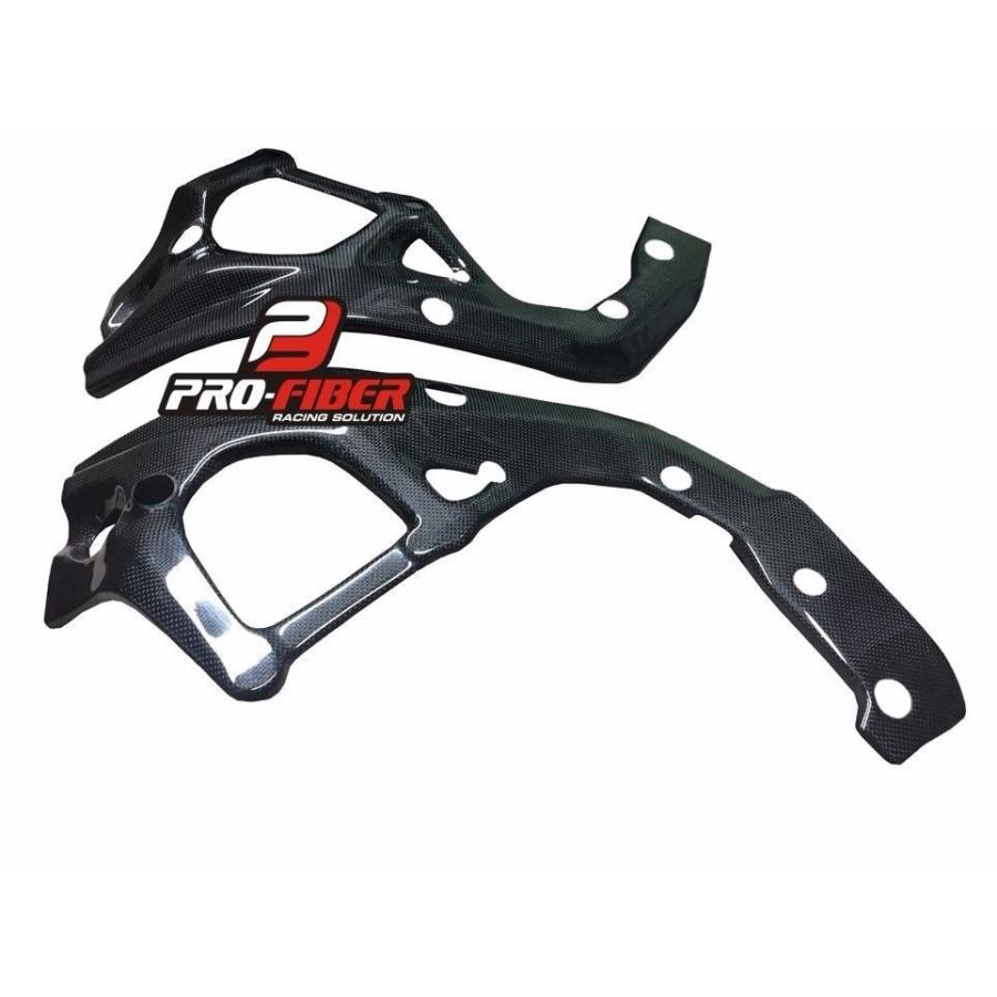 BMW S1000RR 12-14年 カーボンフレームカバー 左右セット : 輸入パーツ