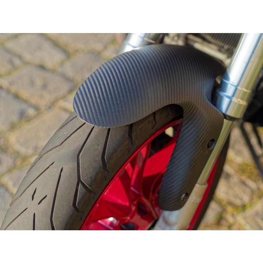 Buell XB9R/XB9S/XB12R/XB12S カーボンフロントフェンダー : 輸入