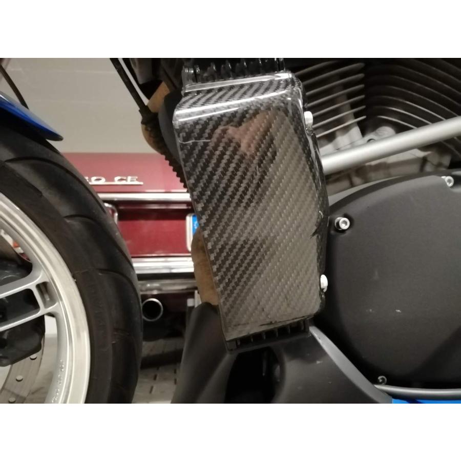 Buell XB 03-07年 カーボンオイルクーラーフェアリング : 輸入パーツ