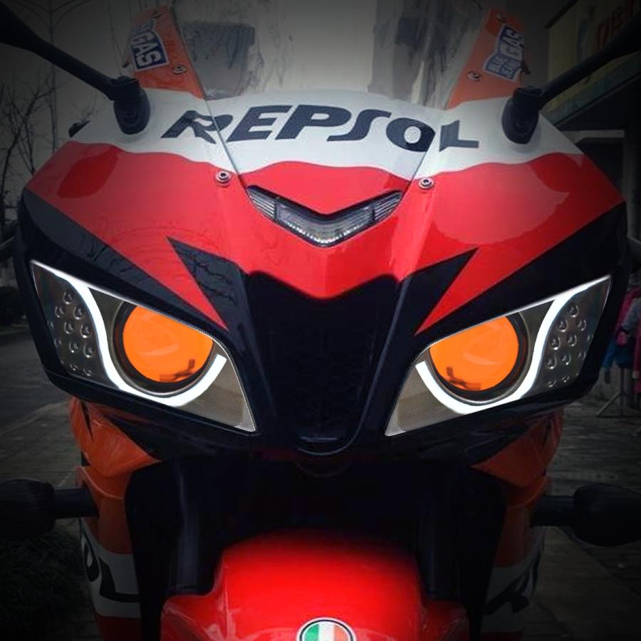 HONDA CBR600RR 07-12年 カスタムヘッドライトキット V2 : 輸入