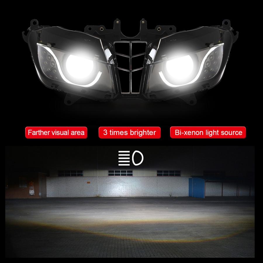 HONDA CBR600RR 13-20年 カスタムヘッドライトキット V2 : 輸入パーツ