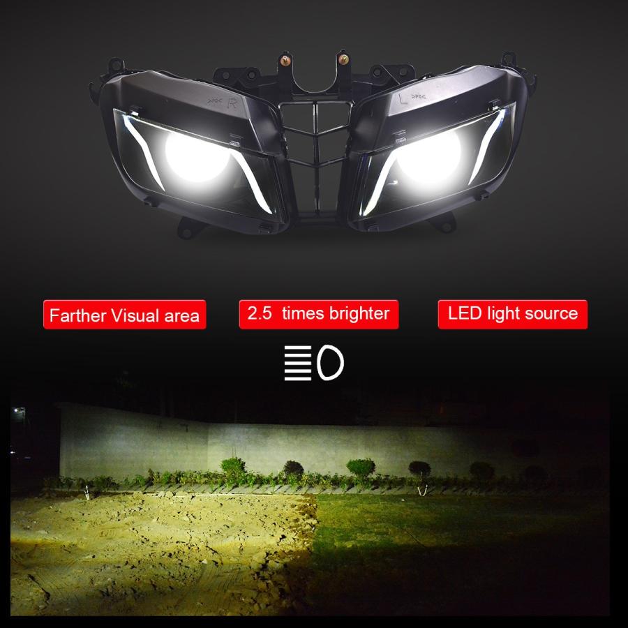 cbr600rr 左ヘッドライト Webike | ATop エートップ ヘッドライトユニット ヘッドライト