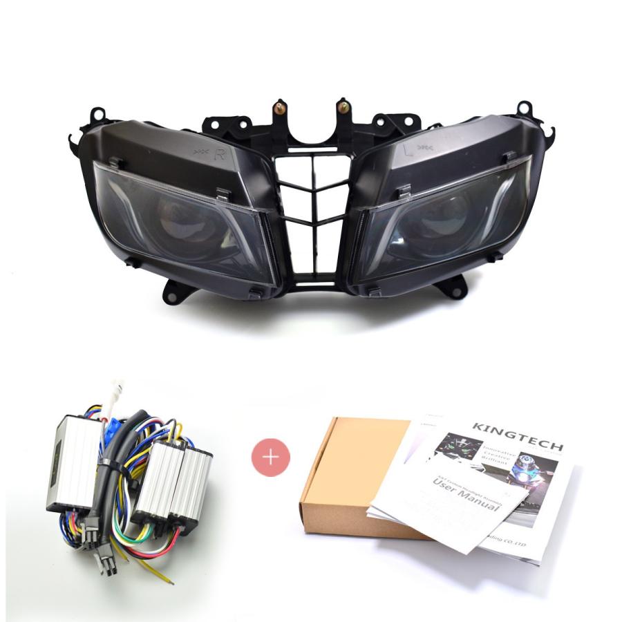 cbr600rr 左ヘッドライト HONDA CBR600RR 03-06年 カスタムヘッドライトキット V2 : 輸入