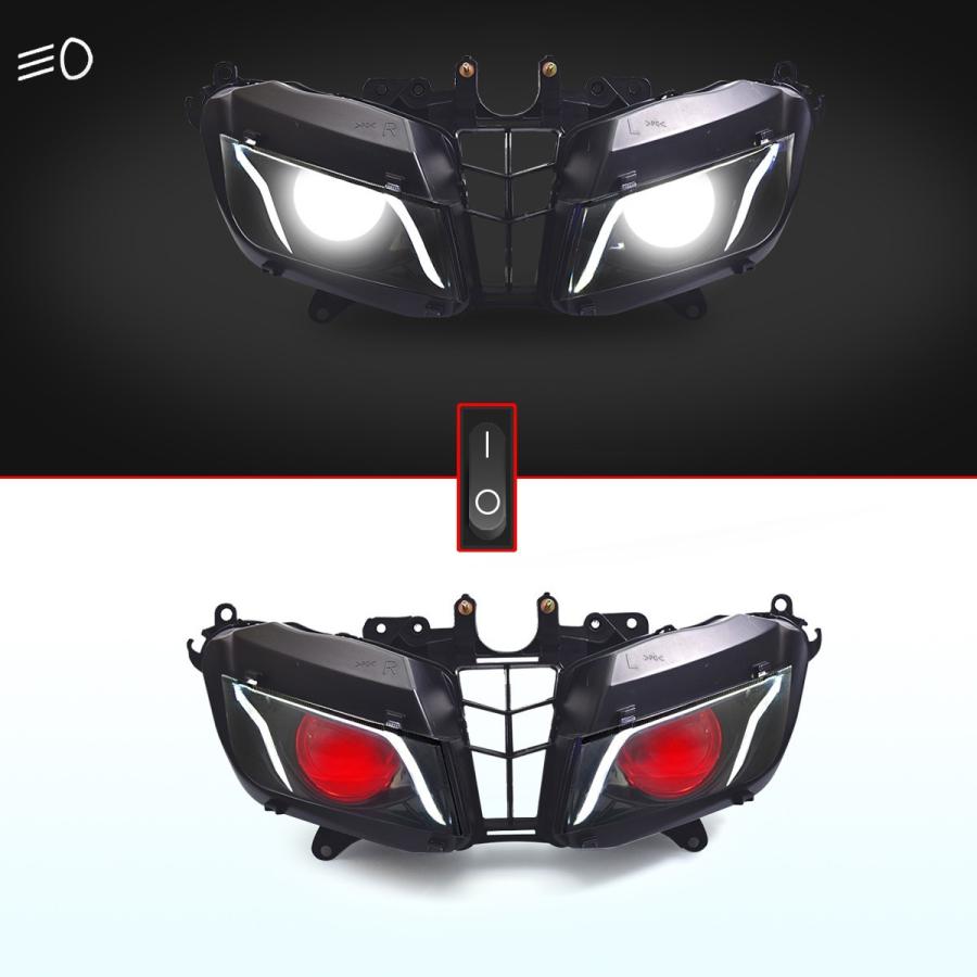 HONDA CBR600RR 13-20年 FullLED カスタムヘッドライトキット : 輸入